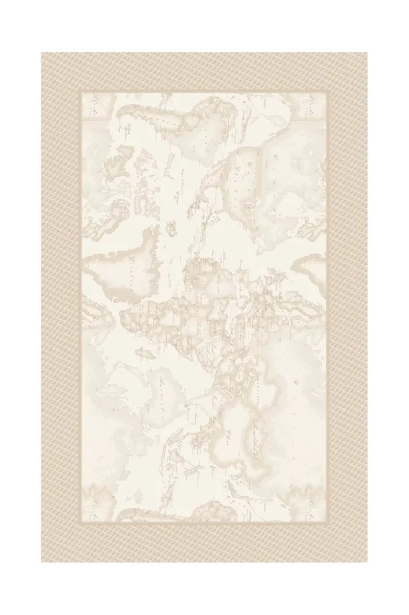 Geo White Monogram Tovaglia - immagine 5