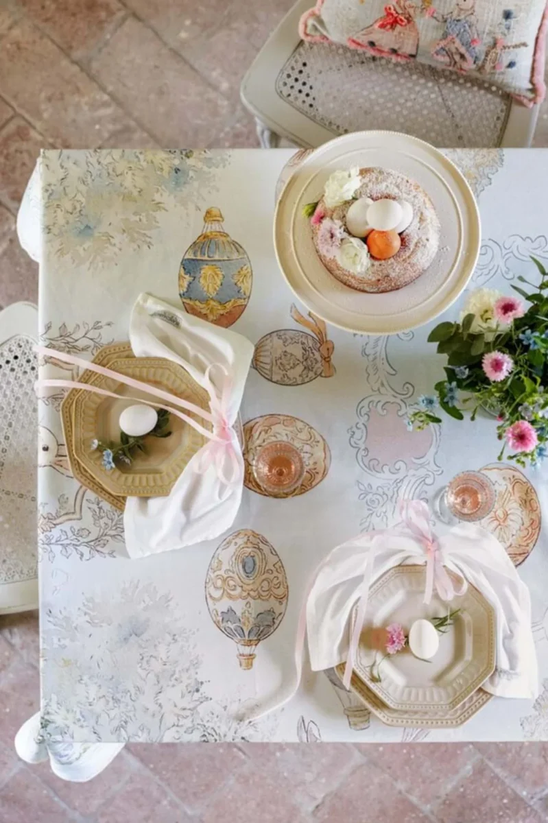 Rococo Tovaglia Senza Pizzo - immagine 4