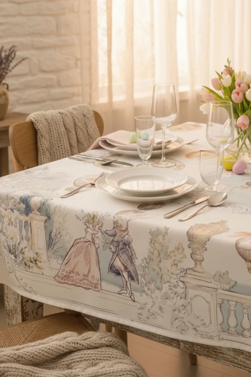 Rococo Tovaglia Senza Pizzo - immagine 5